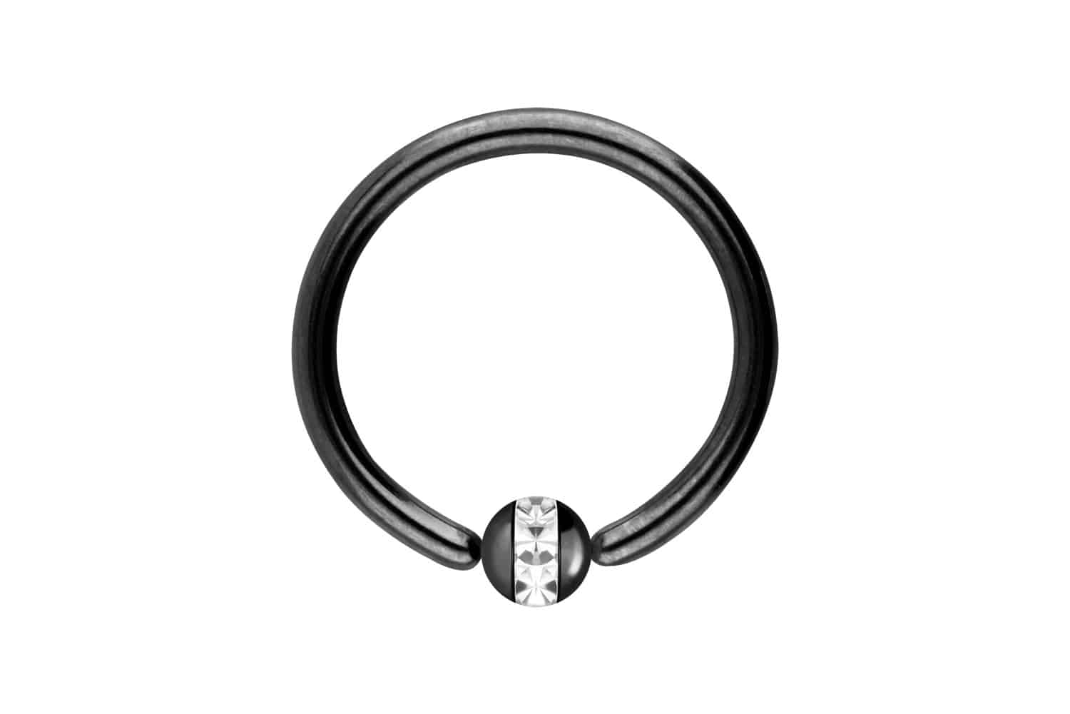 Chirurgenstahl Klemmkugelring Piercing EPOXY-RING-KUGEL